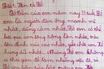 Bài văn tâng bốc bố lên chín tầng mây, đoạn kết "quay xe" cực gắt