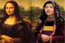 Giáo viên yêu cầu học sinh bắt chước các bức họa và cái kết