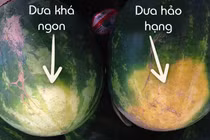 Cách chọn dưa hấu chuẩn ngọt lừ, không tiêm nước