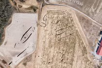 Quét radar đào mương, hàng loạt kho báu ngàn năm hiện ra trong ảnh