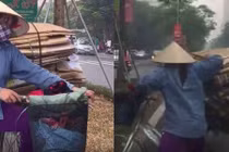 Video: Tài xế nhắc nhở đi ngược chiều, chị ve chai nhẹ nhàng quay xe