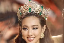 Thùy Tiên dở khóc dở cười sau đăng quang Miss Grand