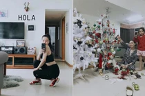 Khoe ảnh tập yoga, Trà Ngọc Hằng vô tình hé lộ không gian sống