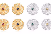 Huy hiệu mạ vàng đính đá quý cài áo các lãnh đạo APEC