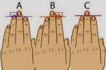 Ngắm ngón tay để biết tính cách ẩn sâu trong con người bạn