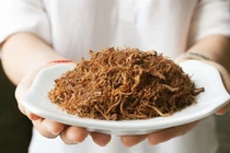 Cách làm ruốc nấm hương chay cực đơn giản