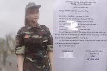 Nữ sinh Bắc Giang bảo lưu đại học, nộp đơn lên đường đi nghĩa vụ quân sự
