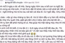 Chồng mắng vợ té tát vì kêu đau sau 5 ngày sinh mổ gây "bão" dư luận