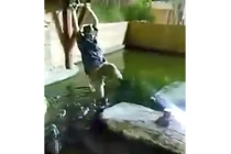 Không tin nổi cái kết của người đàn ông tuột dây rơi xuống hồ tử thần