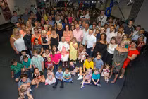 "Choáng" với cụ bà 90 tuổi đông nghịt con cháu