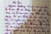 Bài văn tả bố làm kiến trúc sư "gây bão" cộng đồng mạng