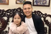 Bận dự Asian Cup, Quang Hải gửi lời chúc mừng sinh nhật em gái