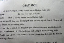 Công an mời lên làm việc vì đăng thông tin lên Facebook?