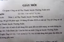 Công an mời lên làm việc vì đăng thông tin lên Facebook?