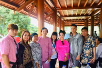 Thuý Nga hé lộ điều thú vị ở khu nhà thờ Tổ trăm tỷ của Hoài Linh