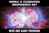 Video: NASA công bố hình ảnh Eta Carinae nhân kỷ niệm Quốc khánh 4/7
