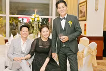 Phan Như Thảo xồ xề bên chồng đại gia dự đám cưới đồng nghiệp