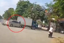 Video: Thanh niên văng lên nắp capo thoát chết thần kỳ sau tai nạn kinh hoàng