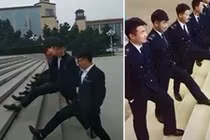 Video: Cư dân mạng dậy sóng với trào lưu "chân ai dài hơn"