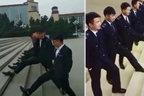 Video: Cư dân mạng dậy sóng với trào lưu "chân ai dài hơn"