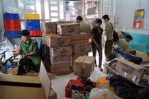 Đường dây sản xuất bao cao su giả trị giá 6 tỷ ở Sài Gòn