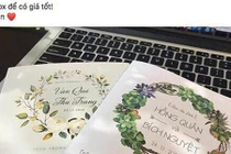 Cười ngất với gái trẻ bán lại thiệp mời đám cưới có chỗ ngồi đẹp