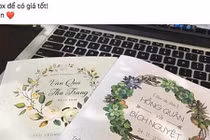 Cười ngất với gái trẻ bán lại thiệp mời đám cưới có chỗ ngồi đẹp