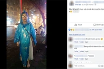 Cô nàng "chạy ngay đi" khi gặp giông bão làm dân mạng "điên đảo"