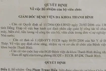 Hủy quyết định cha bổ nhiệm “thần tốc” cho con trai