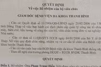 Hủy quyết định cha bổ nhiệm “thần tốc” cho con trai
