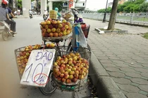 Màn gây lú tinh vi của hàng hoa quả vỉa hè