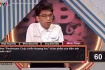 Câu hỏi về phim Penthouse gây tranh cãi dữ dội tại Đường lên đỉnh Olympia