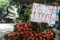 Những màn "gây lú" của hàng hoa quả vỉa hè