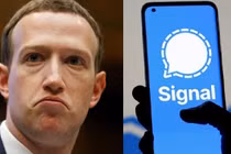 Mark Zuckerberg bị phát hiện dùng sản phẩm của đối thủ