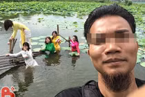 Diện áo dài đi chụp ảnh, tập thể gái xinh ướt từ chân tới đầu