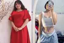 Bị chê bai, cô gái quyết tâm thay đổi, giảm 17 kg sau 2 tháng