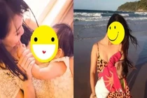 Hot girl vén áo cho con bú trên livestream gây xôn xao CĐM