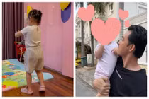 Quách Ngọc Ngoan khoe ái nữ nhún nhảy cưng xỉu sau 4 tháng xa cách