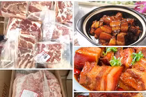 Thịt lợn 'thải' siêu thị đắt hàng, muốn mua phải xếp hàng