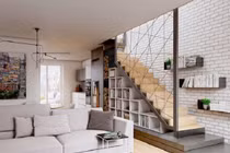 Thuộc lòng nguyên tắc phong thủy cầu thang giúp rước tài lộc về nhà