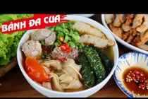 Video: Cách nấu bánh đa cua đậm đà ngon khó cưỡng