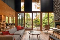 Dinh thự gỗ xa hoa ẩn mình giữa rừng khiến triệu người choáng ngợp