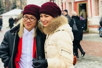 Hình ảnh ngọt ngào chưa từng thấy của vợ chồng Vượng Râu