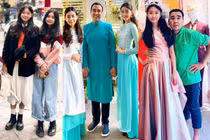 2 con gái MC Quyền Linh gây chú ý với chiều cao vượt trội