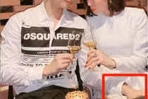 Lâm Bảo Châu bị nhắc bàn tay hư khi ngồi cạnh Lệ Quyên