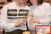 Lâm Bảo Châu bị nhắc bàn tay hư khi ngồi cạnh Lệ Quyên