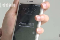 Con nghịch điện thoại, iPhone của mẹ bị khóa 47 năm