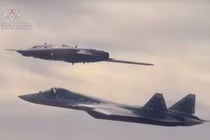 Video: Bộ đôi chiến cơ tàng hình 'chết chóc' Nga cùng cất cánh khoe sức mạnh