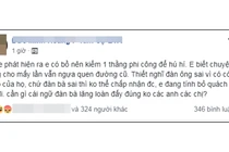 Chồng đăng đàn tố vợ lăng loàn rồi bị ném đá ngược