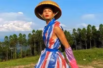 Chàng trai nông dân trở thành hiện tượng mạng với thời trang tự chế